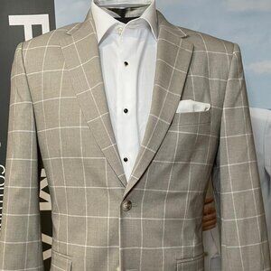 DUAL STRETCH MENS SUIT - TAN